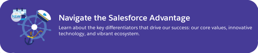 Trailhead: Navigate the Salesforce Advantage