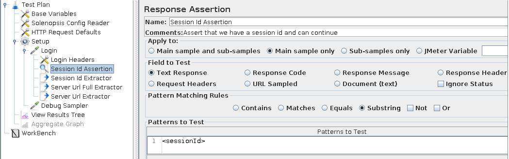 session id assertion